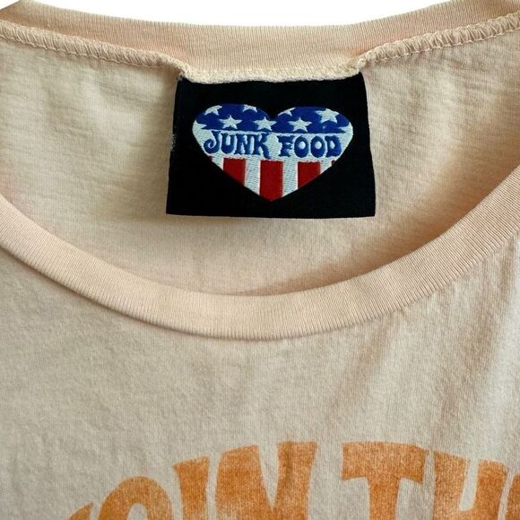 Junk Food Join The Pepsi People Feeling Free Hot Air Balloon Tee Pink Small - Picture 3 of 4